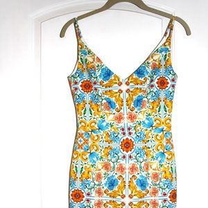 Black Halo Strap Sheath Dress Size XS